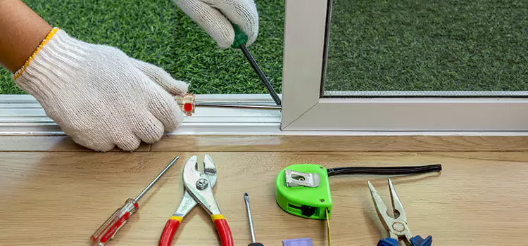 Sliding Door Track Replacement in Johns Creek, GA
